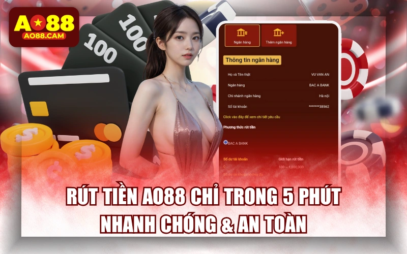 Rút Tiền AO88 Chỉ Trong 5 Phút: Nhanh Chóng & An Toàn