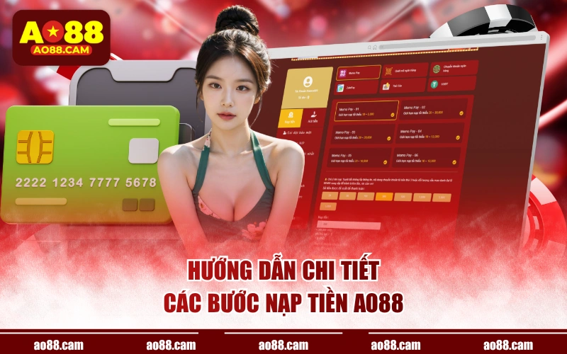 Hướng dẫn chi tiết các bước nạp tiền AO88