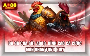 Đá Gà Cựa Sắt AO88: Đỉnh Cao Cá Cược & Mãn Nhãn Từng Giây