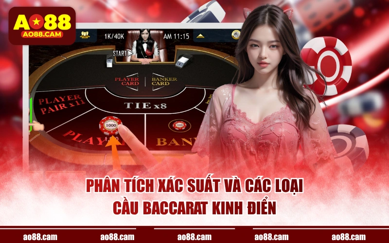 Phân tích xác suất và các loại cầu baccarat kinh điển