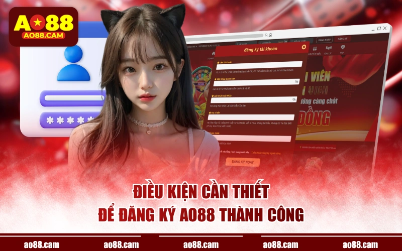 Điều kiện cần thiết để đăng ký AO88 thành công